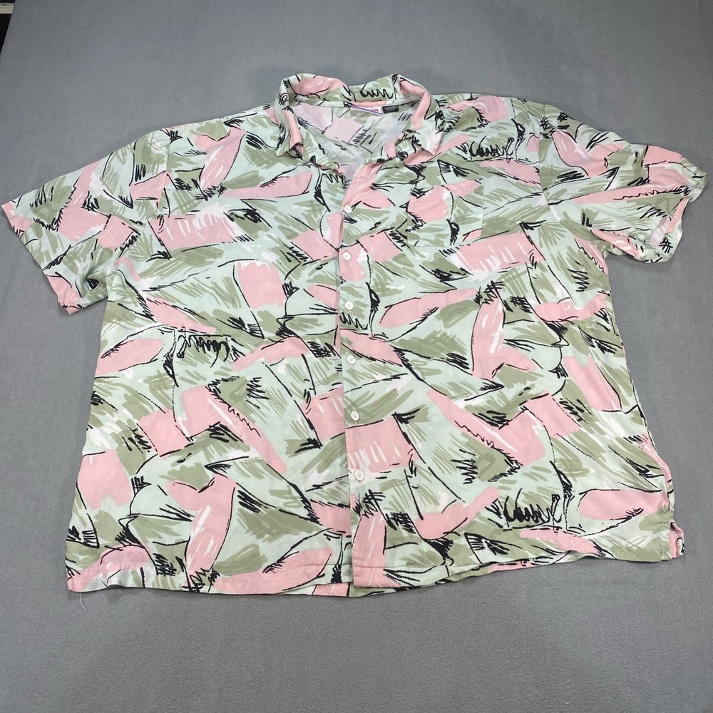 Stranger Things Netflix Men's Jim Hopper 4XL Button Down Hawaiian Shirt SS